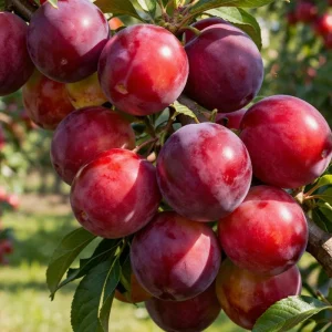 نهال آلو بخارا قرمز پیوندی + بررسی ویژگی‌های نهال مناسب کاشت